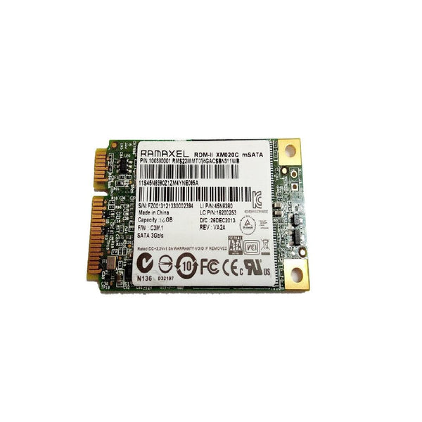 16GB HDD SSD mSATA Mini PCIe SATA-II Internal Hard Disk Module Solid State Drive for Laptop/Desktop Computer - YAS