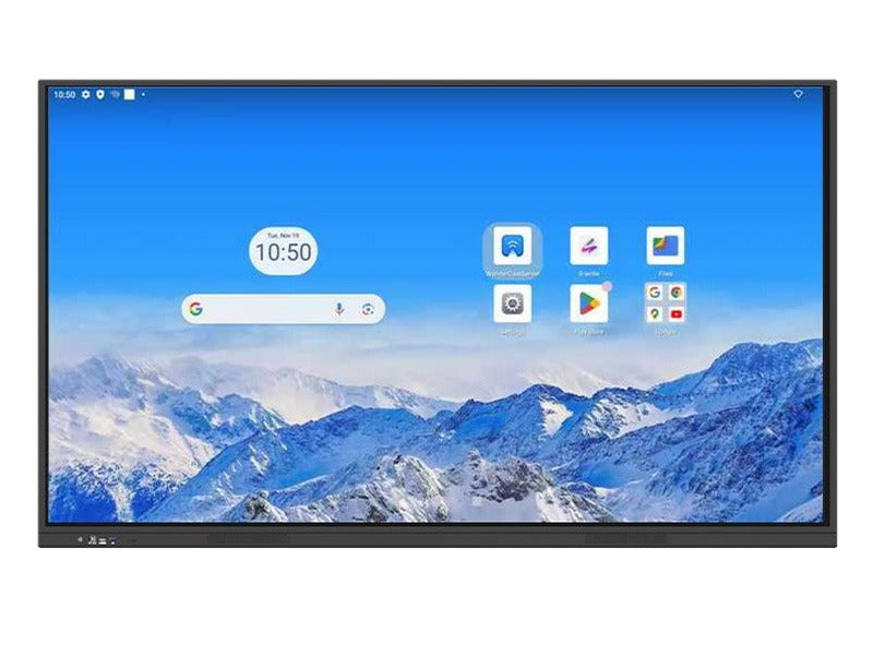 Hikvision DS-D5A65RB/A2 65" 4K UHD Interactive Flat Panel | 8GB RAM | 128GB Storage | 40-Point Touch | Android 14| Built-in Speakers | Smart Display for Education & Business
