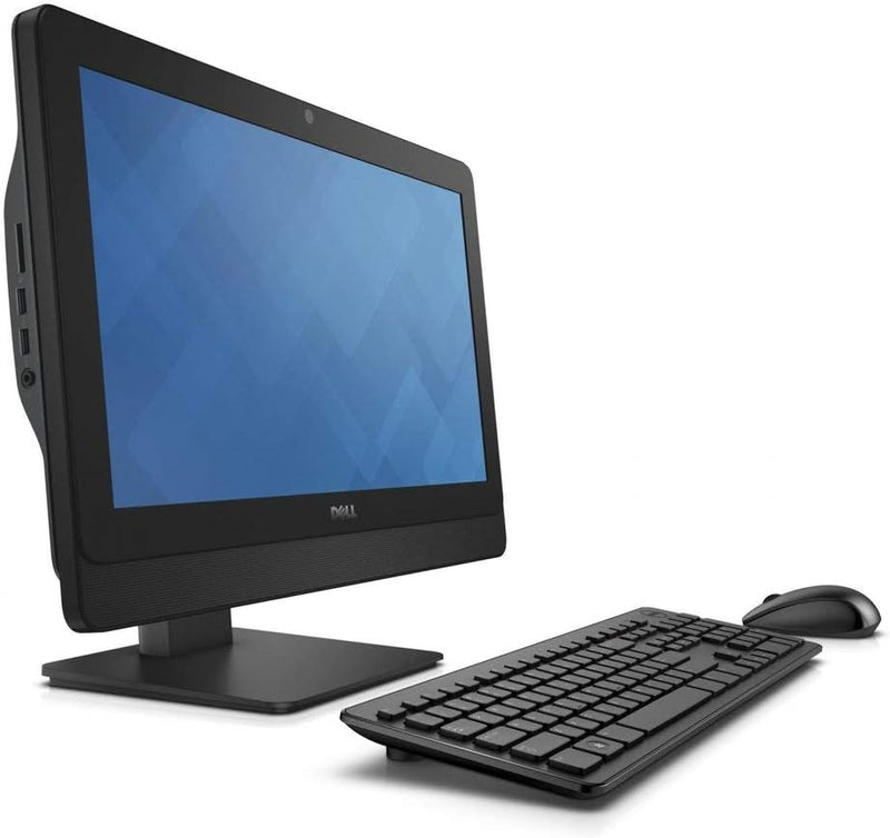 Dell Optiplex 3030 All-in-One PC 19 Inch 1600x900 WLED HD Resolution Slim Desktop AIO Computer Intel Quad Core i5-4590s, 8GB RAM, 500GB HDD, Camera, WiFi, Windows 10 Home 64Bit