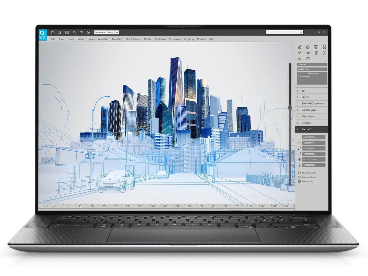 Dell Precision 5550 Intel Core i7-10750H 16GB Ram 512 SSD NVIDIA