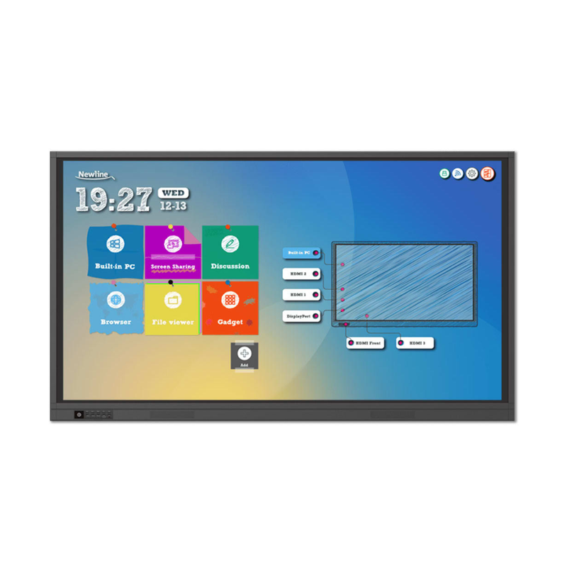 NEWLINE TT-7518RS 75" Ultra-HD LED Multi-touch Display android 5, 9 GB  Storage