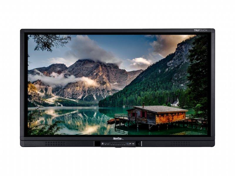 Newline TruTouch TT-7516UB 75" 4K UHD Interactive Flat Panel Display | Infrared Touch (10-Point Windows) | 370 Nits | Android 5.0.1 | Forward 2x15W Speakers | Anti-Glare Tempered Glass