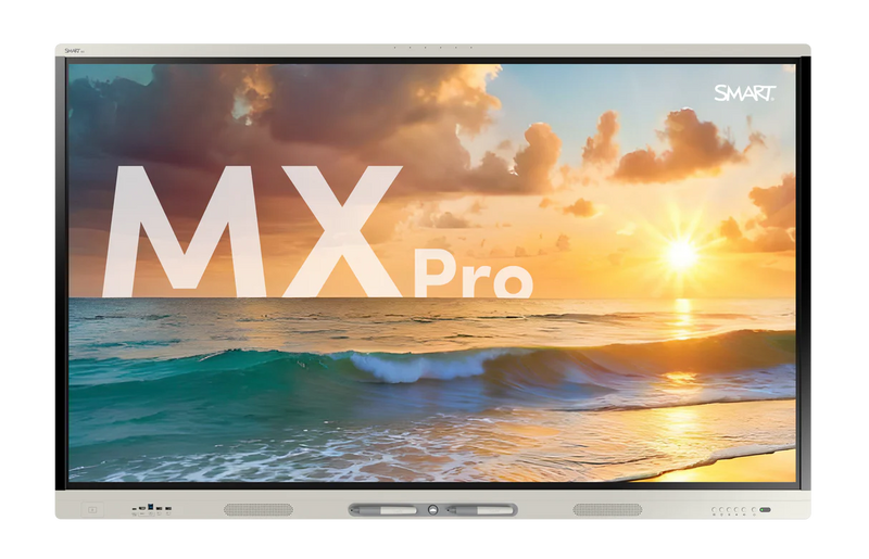 SMART Board® MX075 (SBID-MX275-V2) 75" 4K UHD Interactive Flat Panel | iQ Android Embedded Experience | HyPr Touch™ with Advanced IR (20 Touch Points) | Dual 15W Speakers | Anti-Glare Tempered Glass