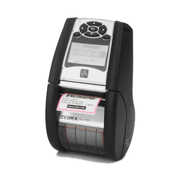 QLn220 2" USB, Zebra Performance Radio 802.11 G, Ethernet, 128/256MB, CPCL, LCD Direct Thermal Mobile Printer
