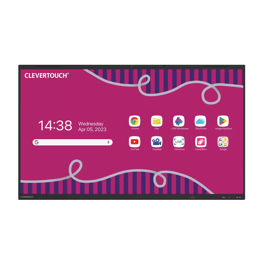 CleverTouch 65” IMPACT LUX 4K Android 13 EDLA Certified Interactive Di ...