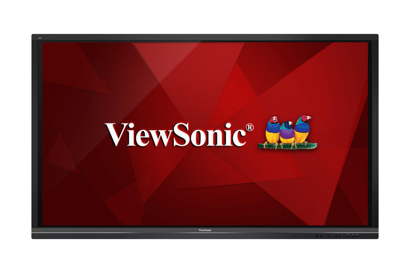 ViewSonic ViewBoard 75" 4K UHD Interactive Flat Panel Display | 20-Point IR Touch | Android 7 | myViewBoard™ Software | SmartPort™ USB | 2.1 Channel Audio (2x10W + 15W) | VESA 800x400